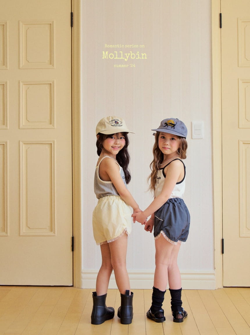 Mollybin - Korean Children Fashion - #discoveringself - Sally Naylon Shorts With Mom - 11