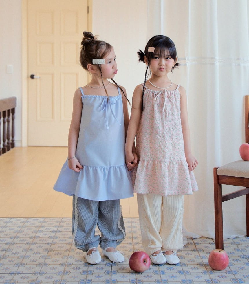 Mollybin - Korean Children Fashion - #fashionkids - Lily Shirring One-Piece - 3