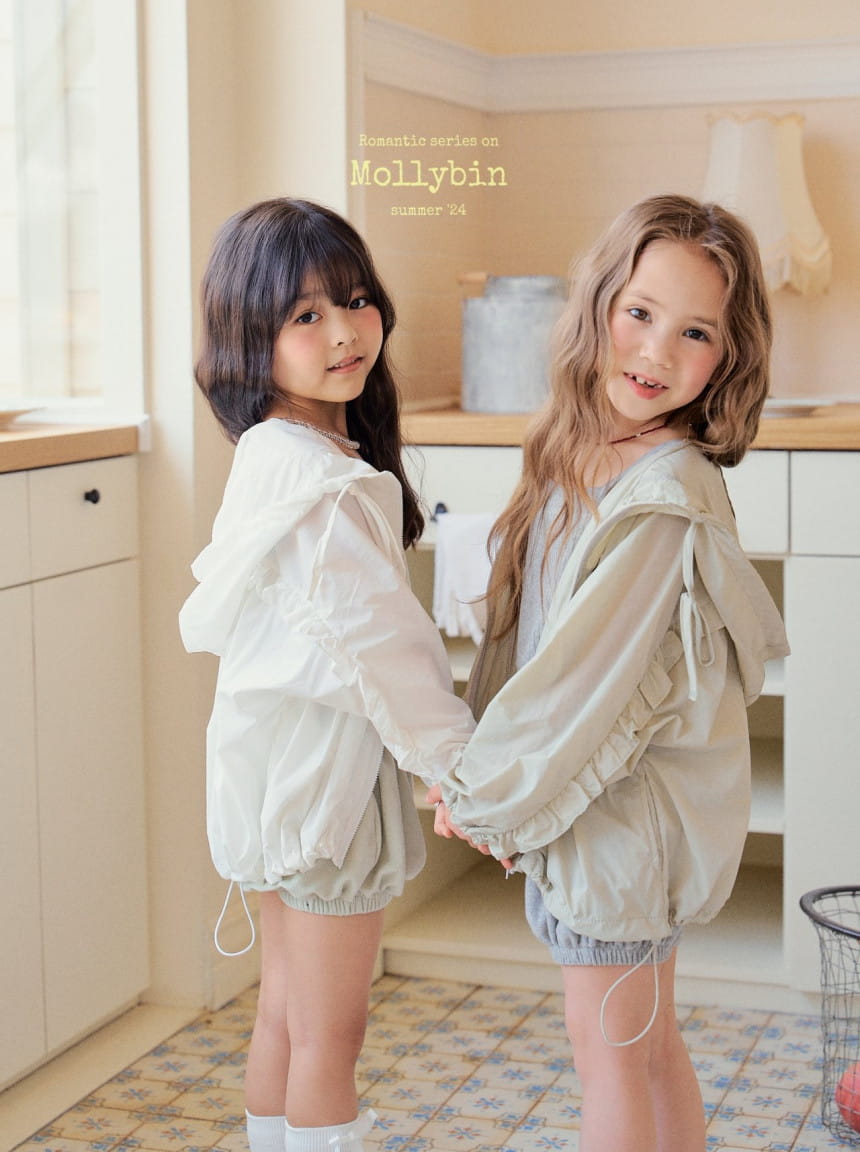 Mollybin - Korean Children Fashion - #fashionkids - Frill Wind Jumper - 10