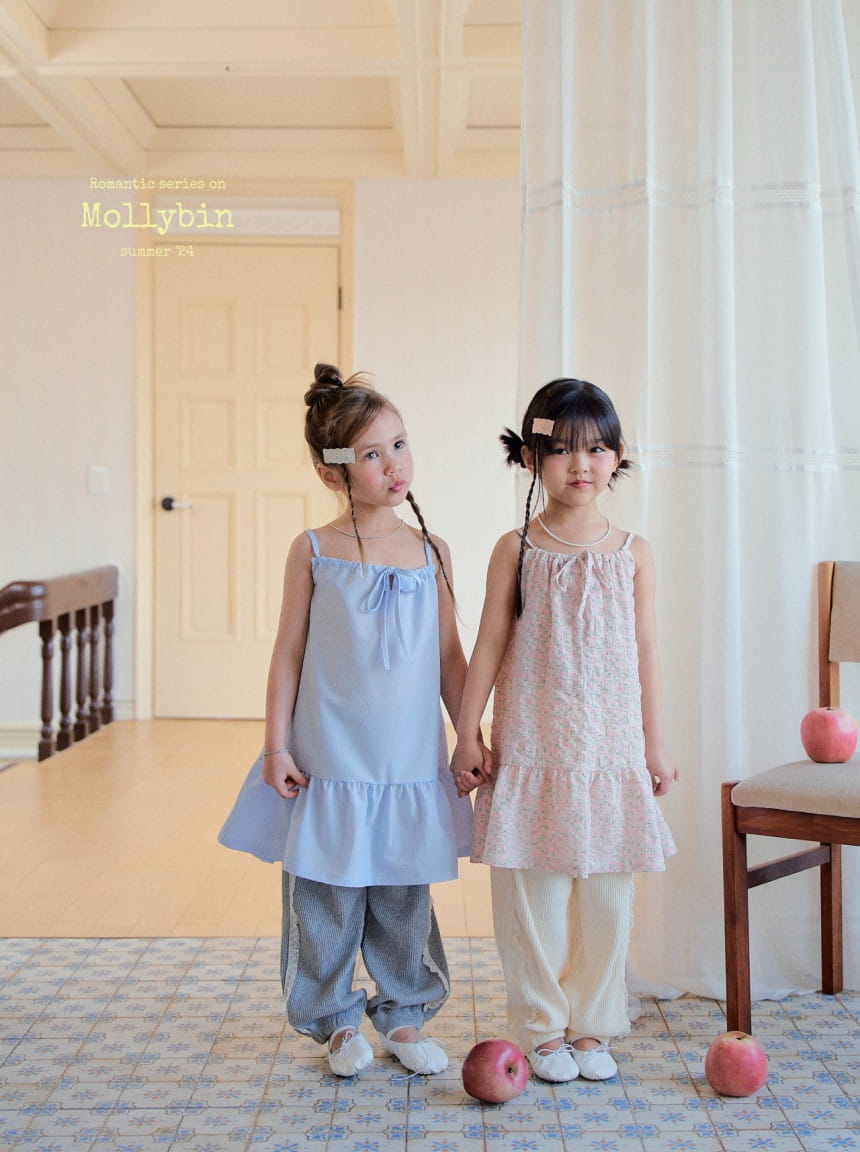 Mollybin - Korean Children Fashion - #kidsstore - Lily Shirring One-Piece - 5