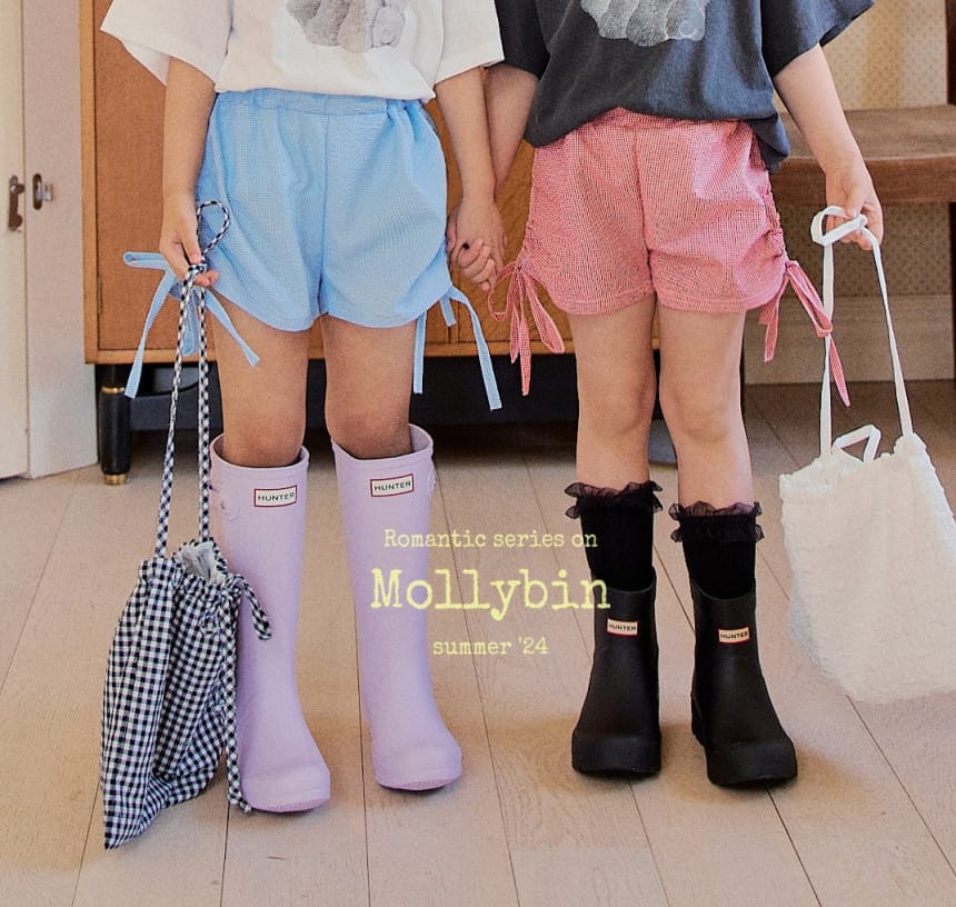 Mollybin - Korean Children Fashion - #kidzfashiontrend - Alice Shirring Shorts - 3