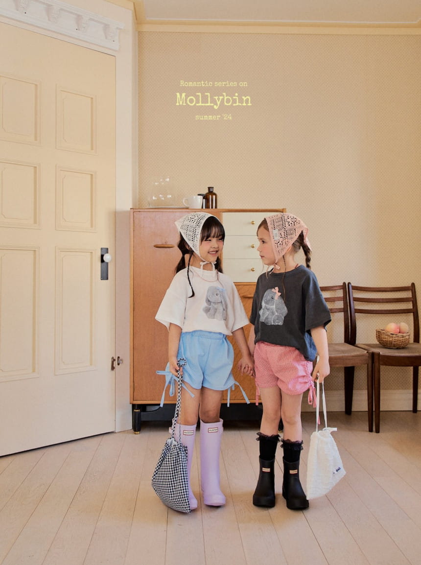 Mollybin - Korean Children Fashion - #magicofchildhood - Alice Shirring Shorts - 6