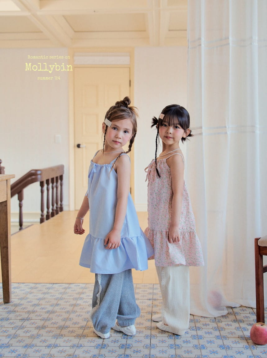 Mollybin - Korean Children Fashion - #prettylittlegirls - Lily Shirring One-Piece - 11