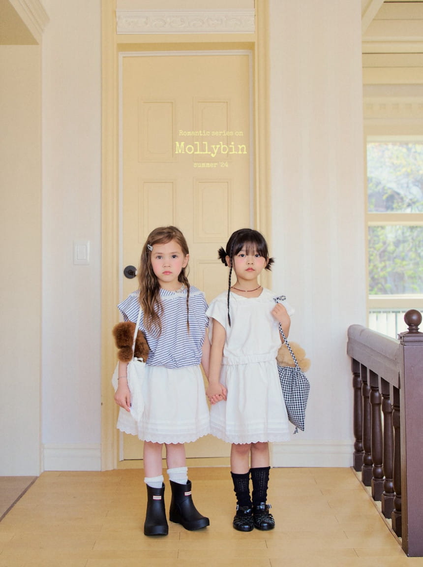Mollybin - Korean Children Fashion - #prettylittlegirls - Romantic C Skirt - 6