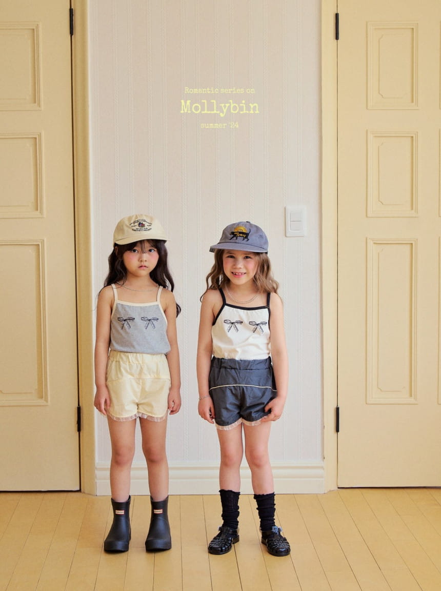Mollybin - Korean Children Fashion - #toddlerclothing - Sally Naylon Shorts With Mom - 6