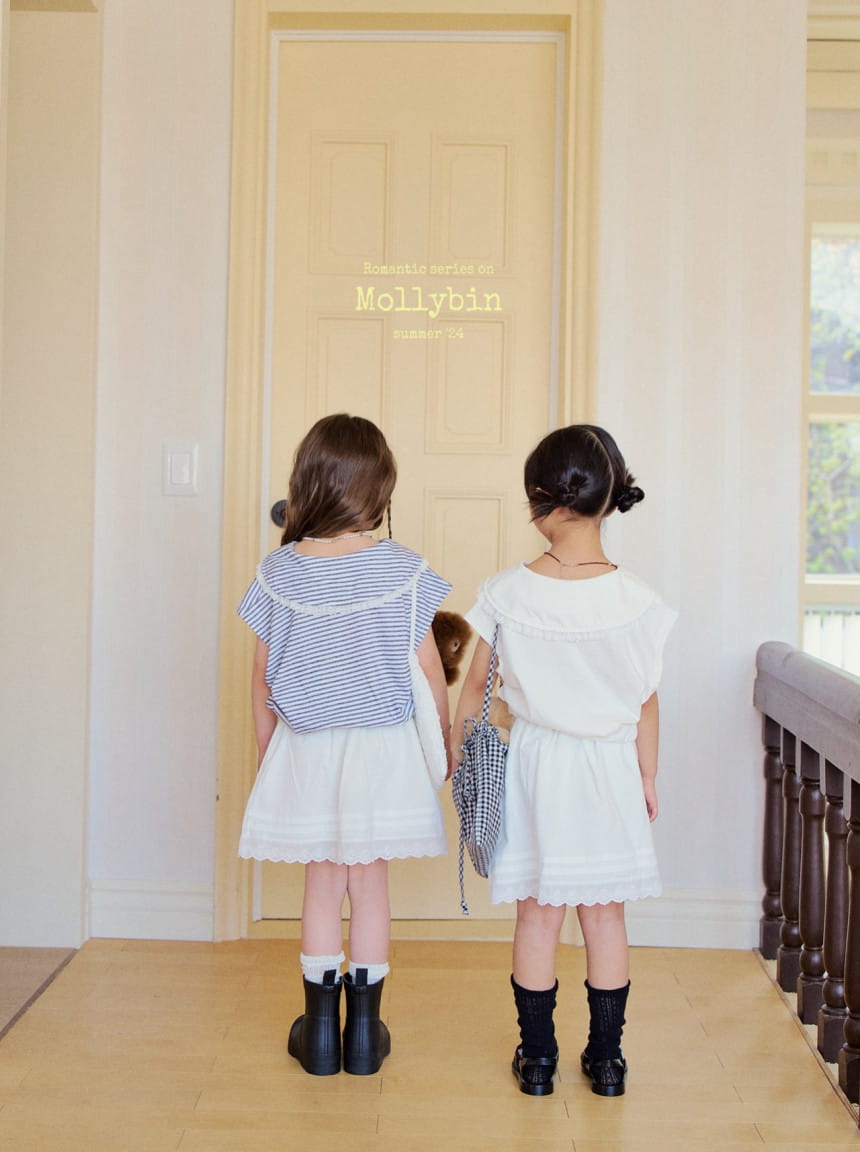 Mollybin - Korean Children Fashion - #toddlerclothing - Romantic C Skirt - 8