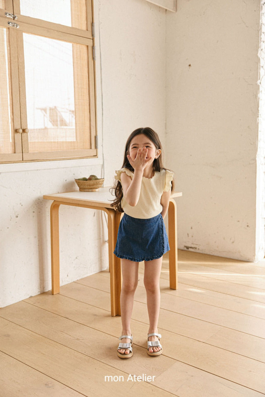 Mon Atelier - Korean Children Fashion - #Kfashion4kids - Jelly Frill Tee - 3