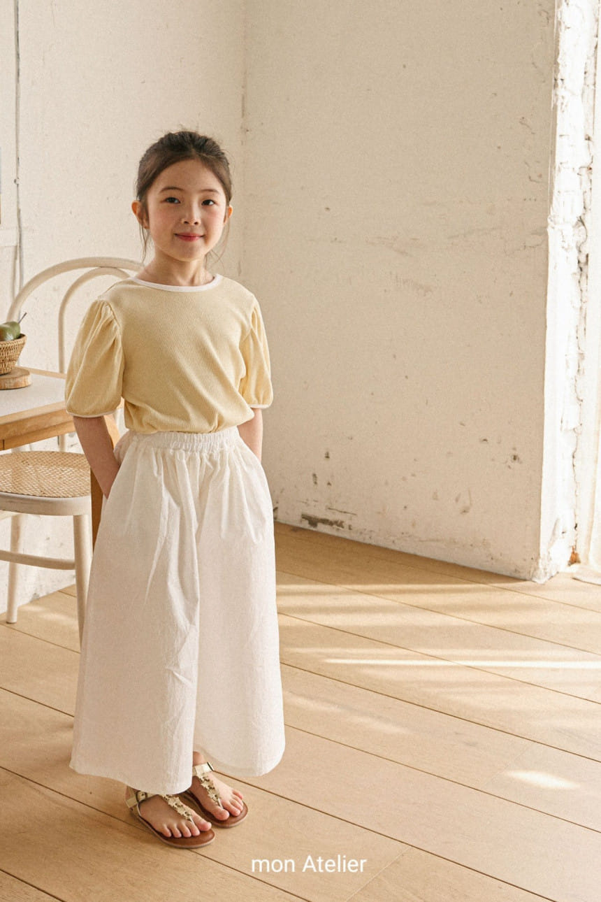 Mon Atelier - Korean Children Fashion - #childofig - CN Wide Pants - 7