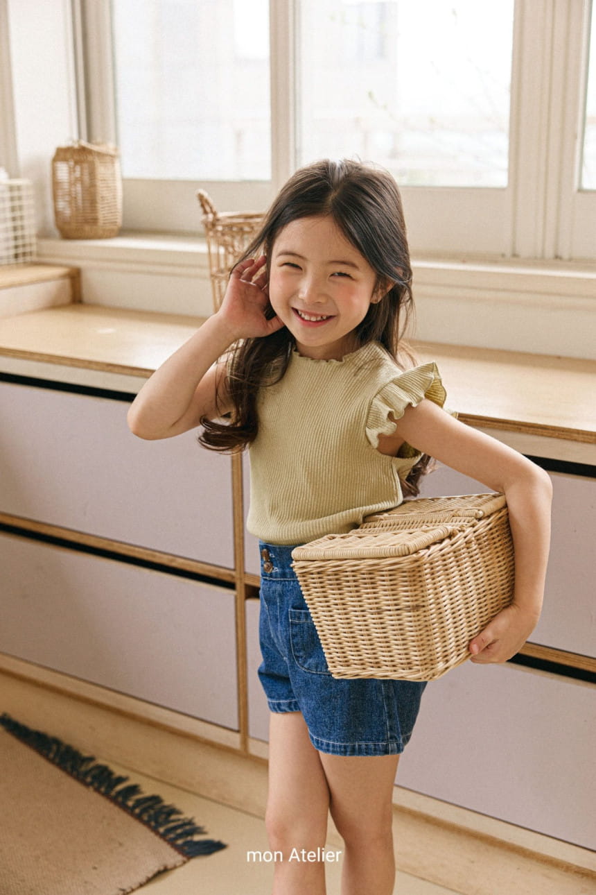 Mon Atelier - Korean Children Fashion - #childrensboutique - Jelly Frill Tee - 10