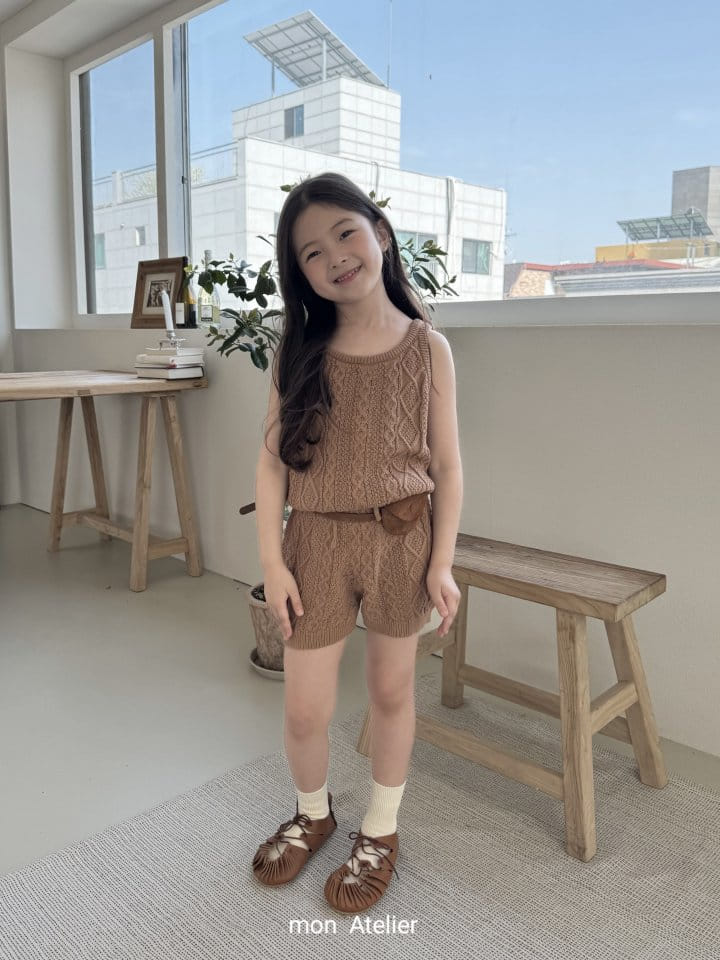 Mon Atelier - Korean Children Fashion - #childrensboutique - Cable Jump Suit - 6