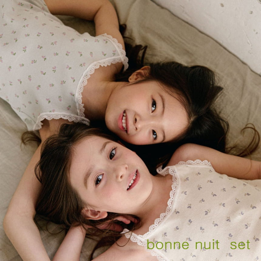 Mon Atelier - Korean Children Fashion - #kidsstore - Boni Top Bottom Set - 2