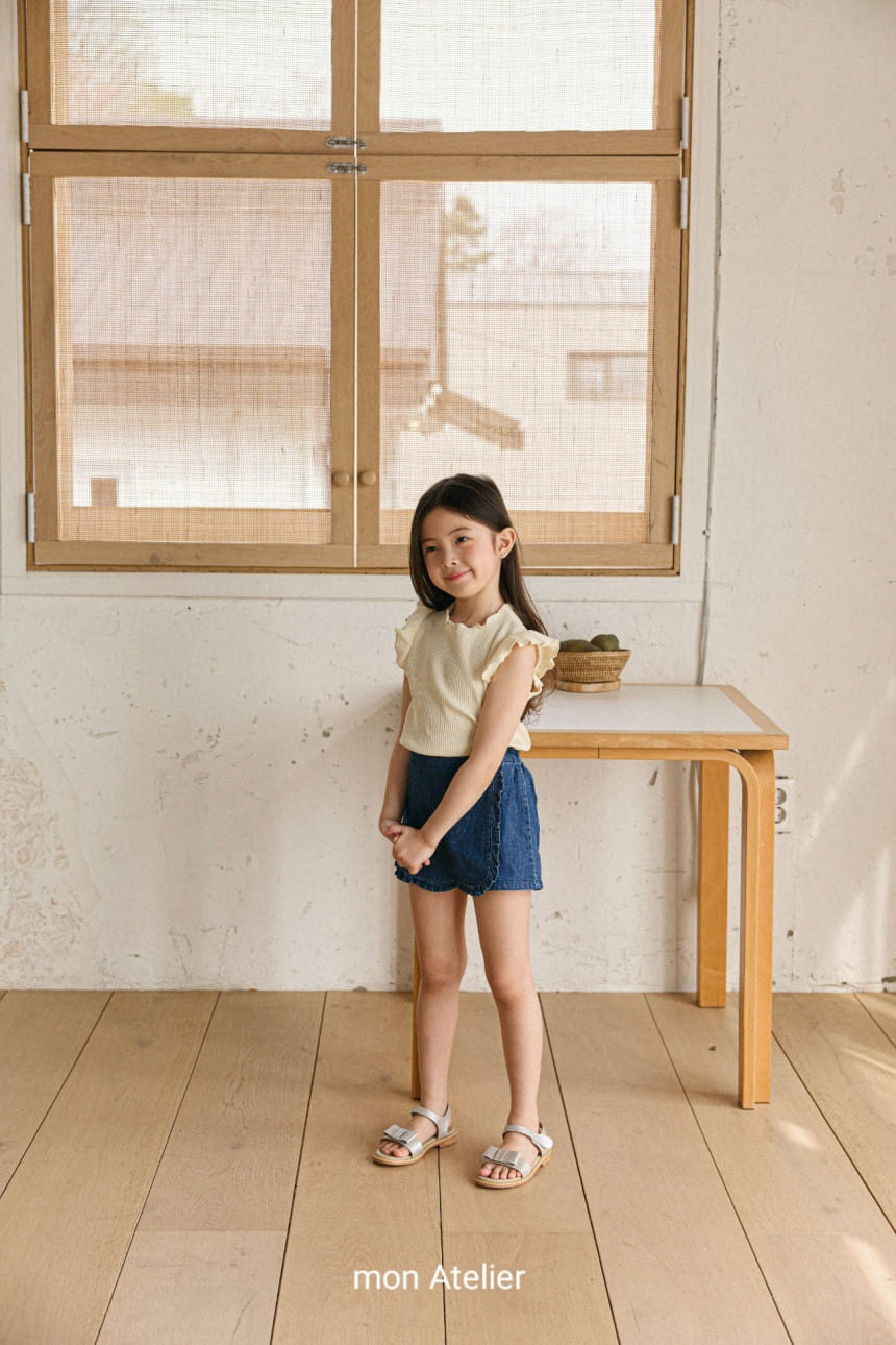 Mon Atelier - Korean Children Fashion - #kidzfashiontrend - Jelly Frill Tee - 2