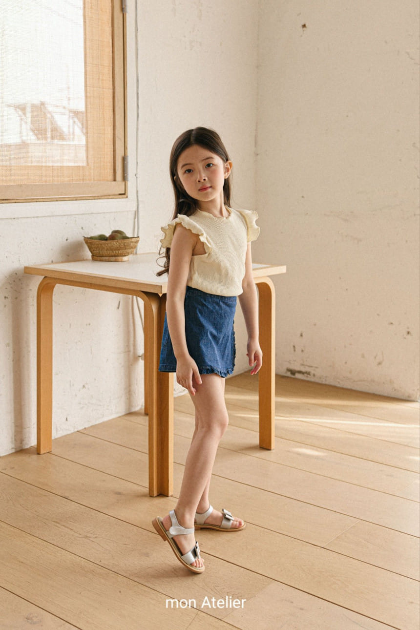 Mon Atelier - Korean Children Fashion - #Kfashion4kids - Jelly Frill Tee - 4