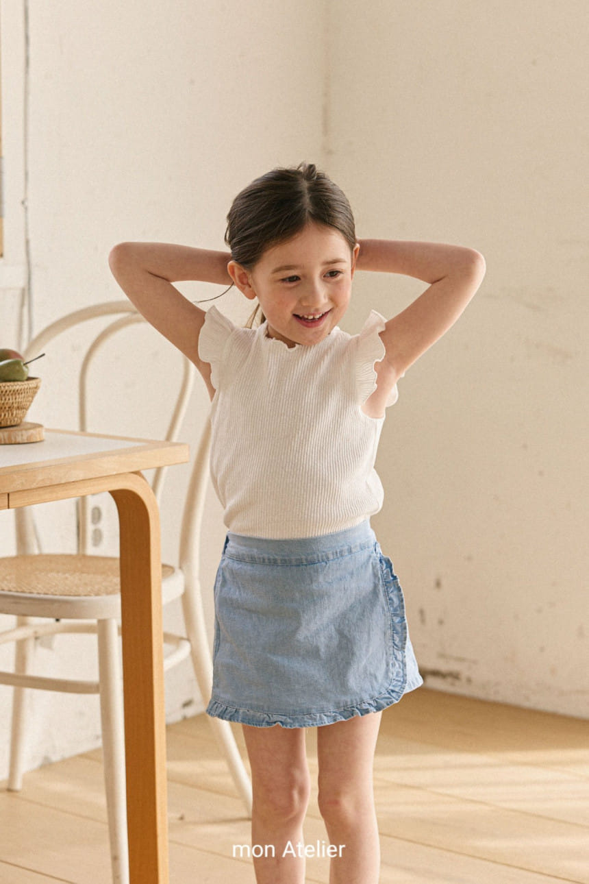 Mon Atelier - Korean Children Fashion - #magicofchildhood - Jelly Frill Tee - 5