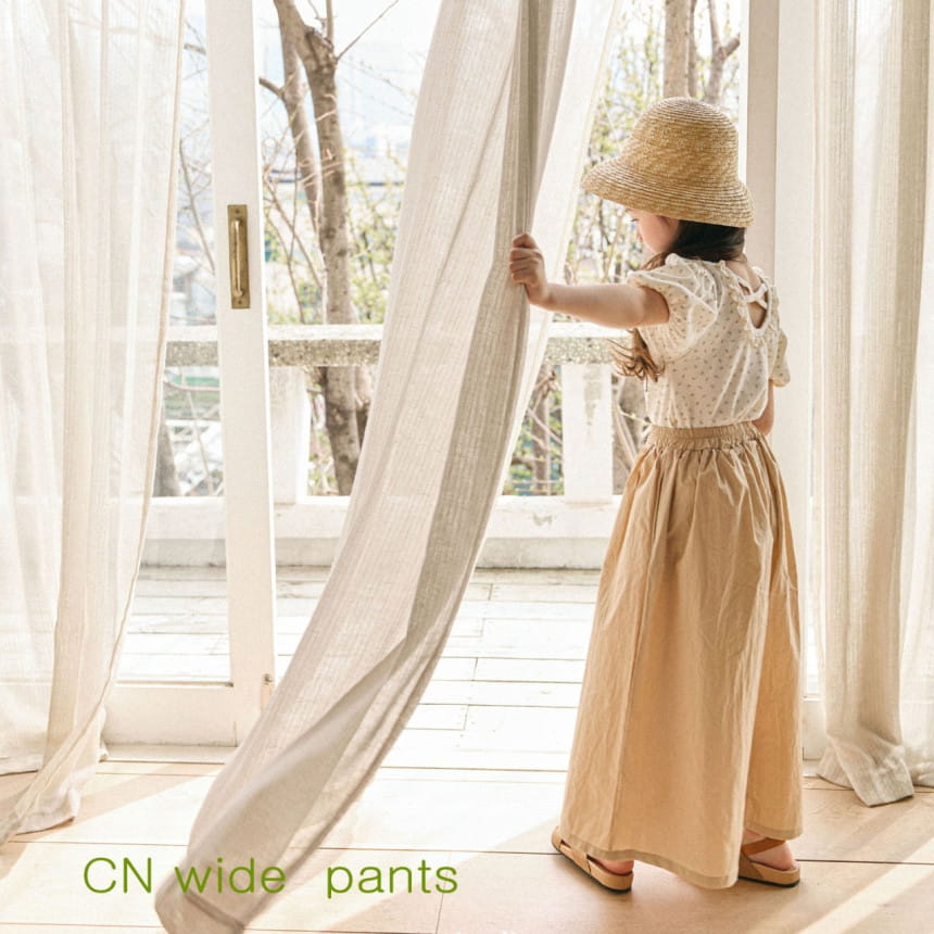 Mon Atelier - Korean Children Fashion - #minifashionista - CN Wide Pants - 2