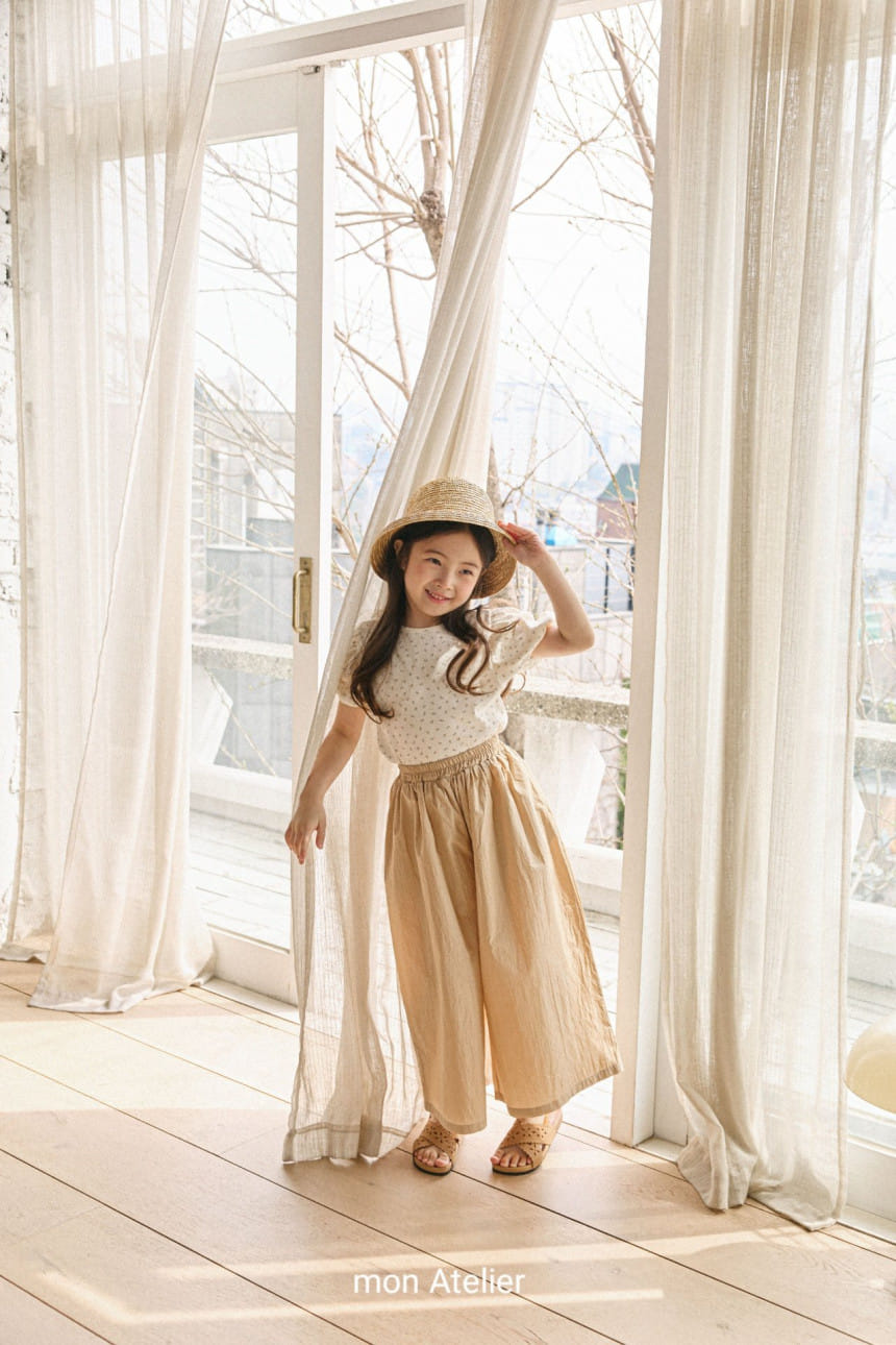 Mon Atelier - Korean Children Fashion - #prettylittlegirls - CN Wide Pants - 3