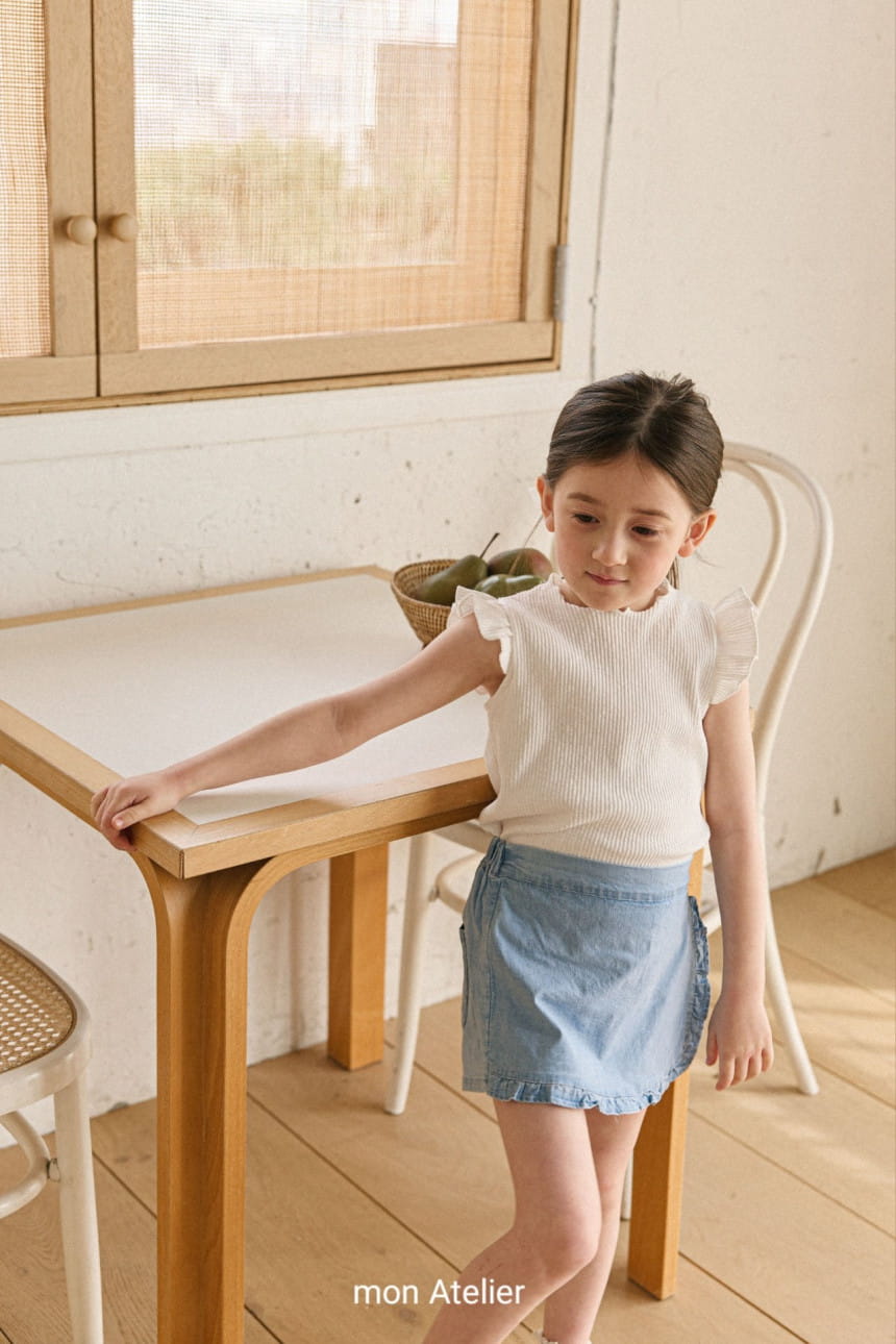 Mon Atelier - Korean Children Fashion - #prettylittlegirls - Jelly Frill Tee - 7