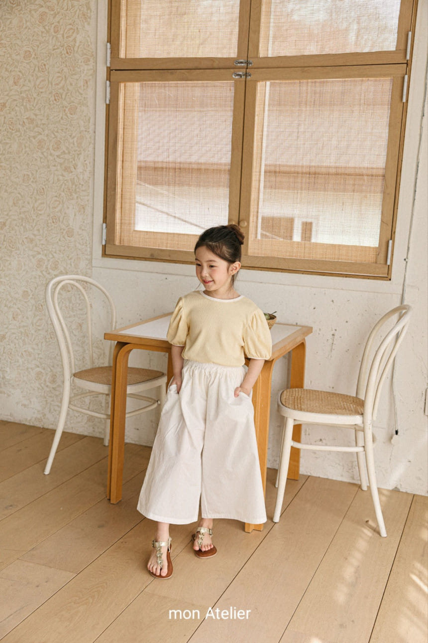 Mon Atelier - Korean Children Fashion - #stylishchildhood - CN Wide Pants - 6
