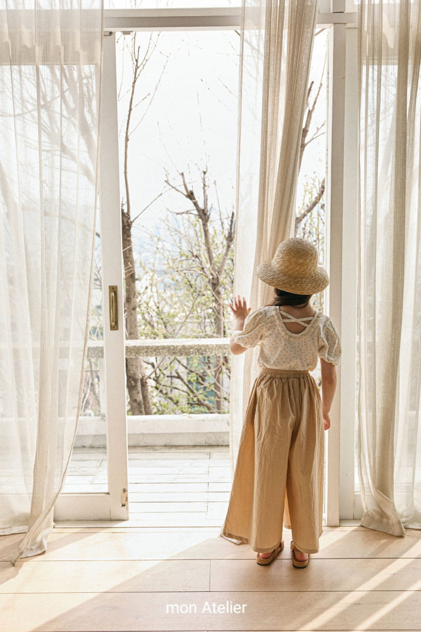 Mon Atelier - Korean Children Fashion - #toddlerclothing - CN Wide Pants - 5