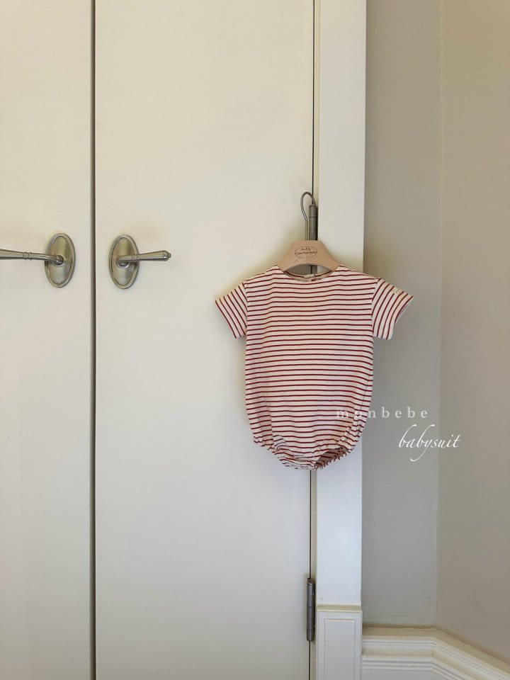 Monbebe - Korean Baby Fashion - #smilingbaby - Saint Short Sleeve Body Suit - 4