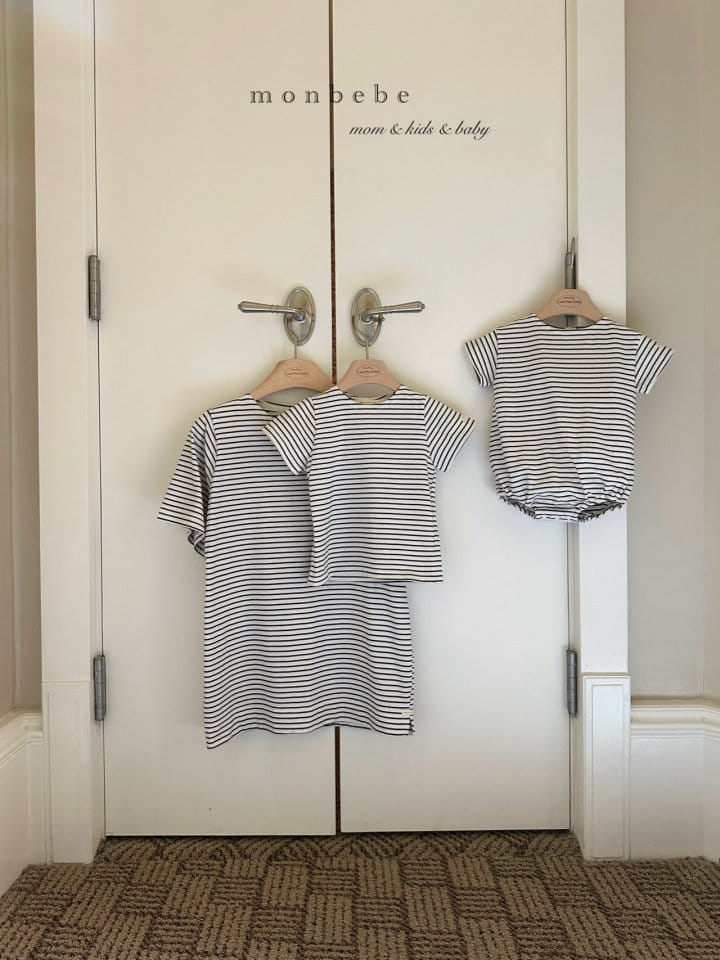 Monbebe - Korean Baby Fashion - #babyboutiqueclothing - Saint Short Sleeve Body Suit - 5