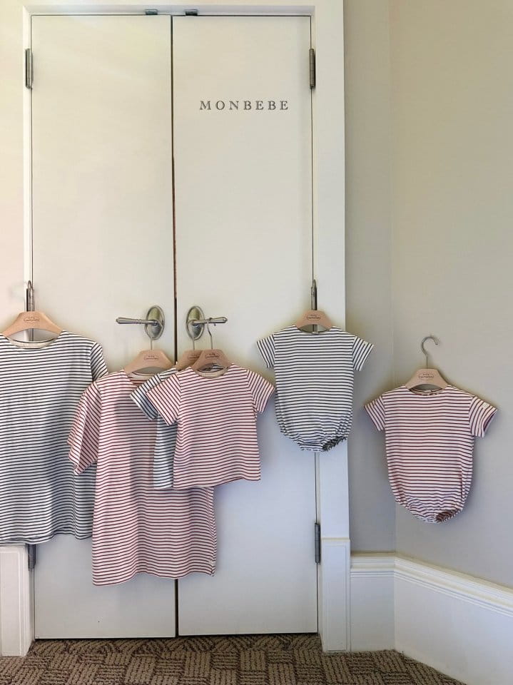 Monbebe - Korean Baby Fashion - #babyclothing - Saint Short Sleeve Body Suit - 6