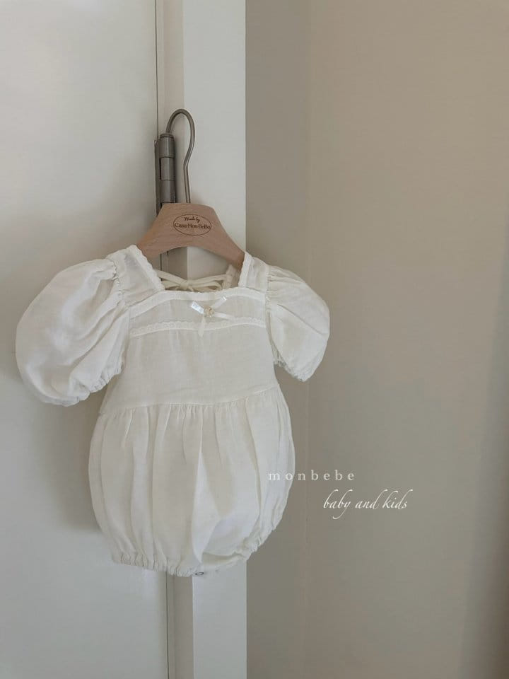 Monbebe - Korean Baby Fashion - #babygirlfashion - Relief L Body Suit - 2