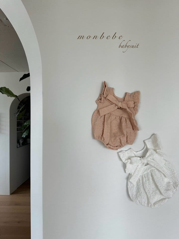 Monbebe - Korean Baby Fashion - #babygirlfashion - Ply Body Suit - 6