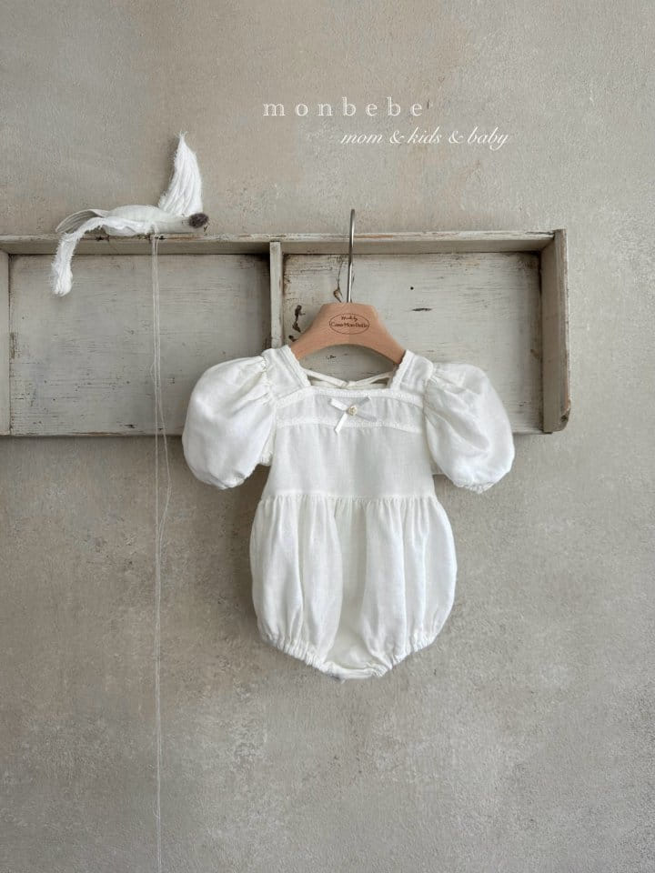 Monbebe - Korean Baby Fashion - #babylifestyle - Relief L Body Suit - 4