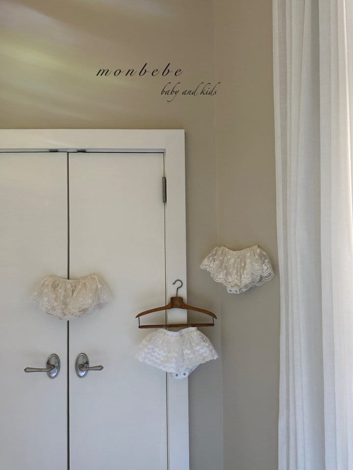 Monbebe - Korean Baby Fashion - #babyoutfit - Lace Bloomers 