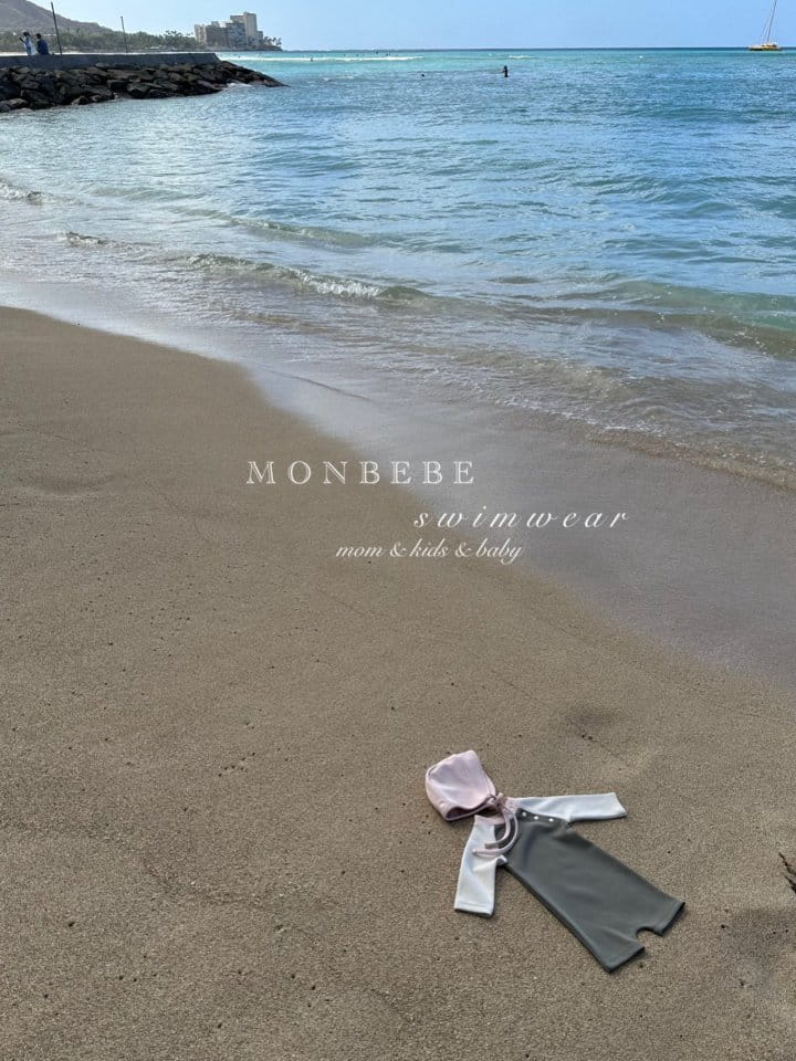 Monbebe - Korean Baby Fashion - #babywear - Multibam Swim Suit With Bonnet - 10