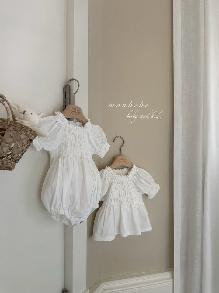 Monbebe - Korean Baby Fashion - #babywear - Pure Smoke Body Suit - 3