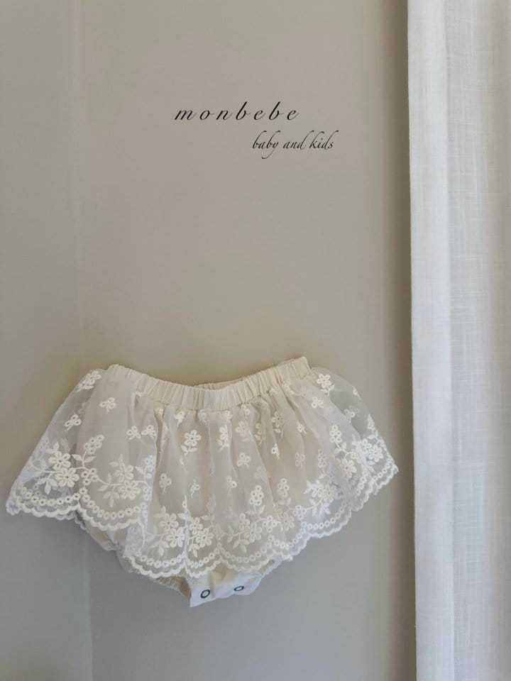 Monbebe - Korean Baby Fashion - #babywear - Lace Bloomers  - 2