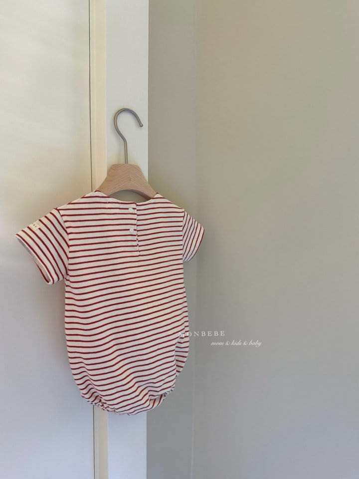 Monbebe - Korean Baby Fashion - #smilingbaby - Saint Short Sleeve Body Suit - 3