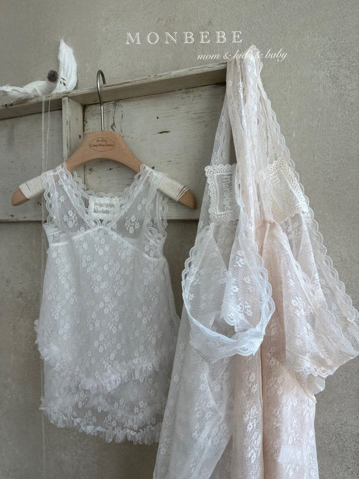 Monbebe - Korean Children Fashion - #discoveringself - More Lace One-Piece - 10