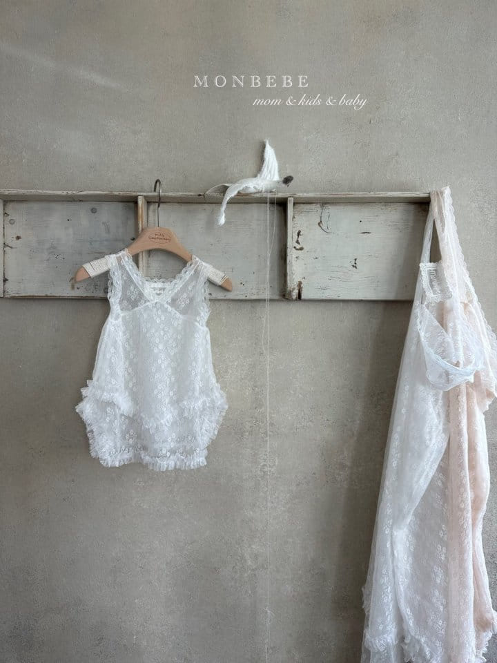 Monbebe - Korean Children Fashion - #fashionkids - More Lace One-Piece - 11