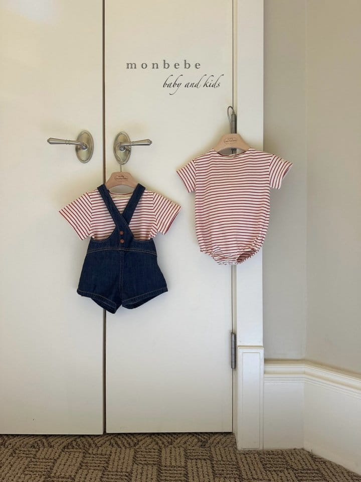 Monbebe - Korean Children Fashion - #fashionkids - Saint Short Sleeve Tee - 8