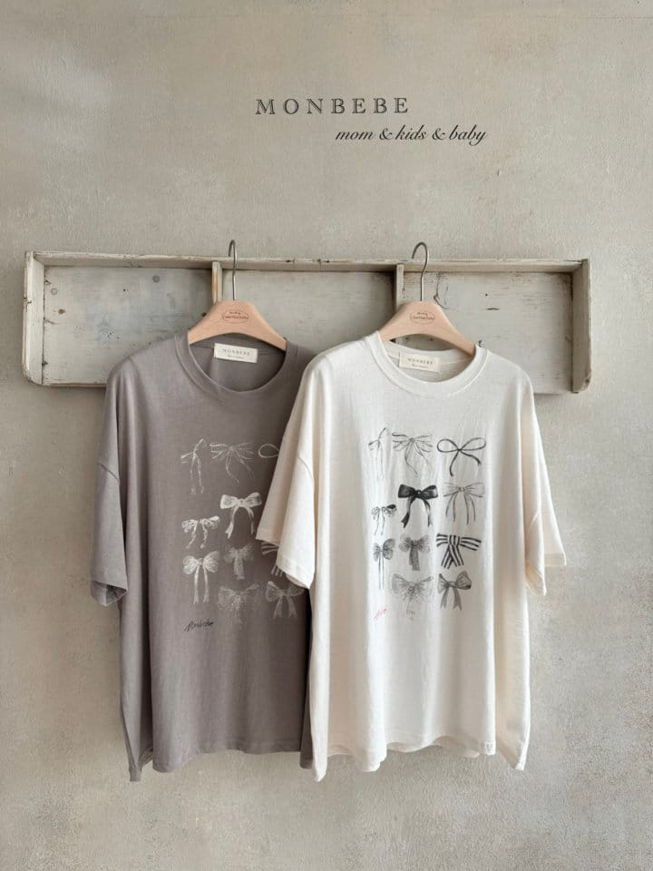 Monbebe - Korean Children Fashion - #magicofchildhood - Adult Ribbon Tee - 6