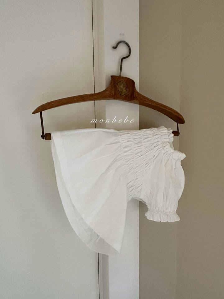 Monbebe - Korean Children Fashion - #prettylittlegirls - Pure Smoke Blanc - 3