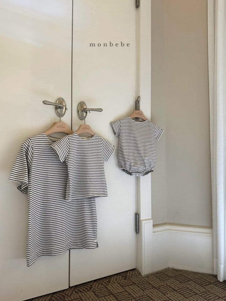 Monbebe - Korean Children Fashion - #toddlerclothing - Saint Short Sleeve Tee - 2