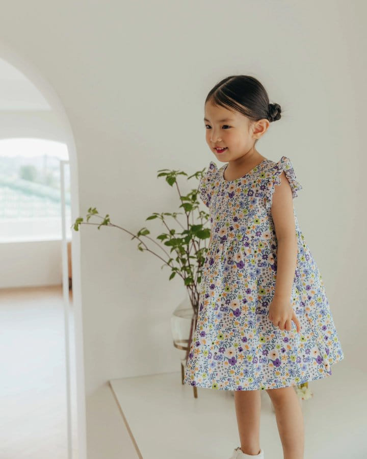Moncher Chouchou - Korean Children Fashion - #Kfashion4kids - Lesia Frill One-Piece - 2