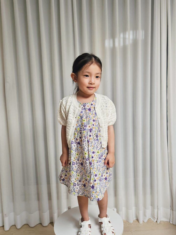 Moncher Chouchou - Korean Children Fashion - #childrensboutique - Roel Scaci Short Sleeve Cardigan - 6
