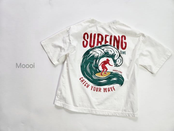 Mooi Store - Korean Children Fashion - #designkidswear - Surfing Short Sleeve Tee - 11