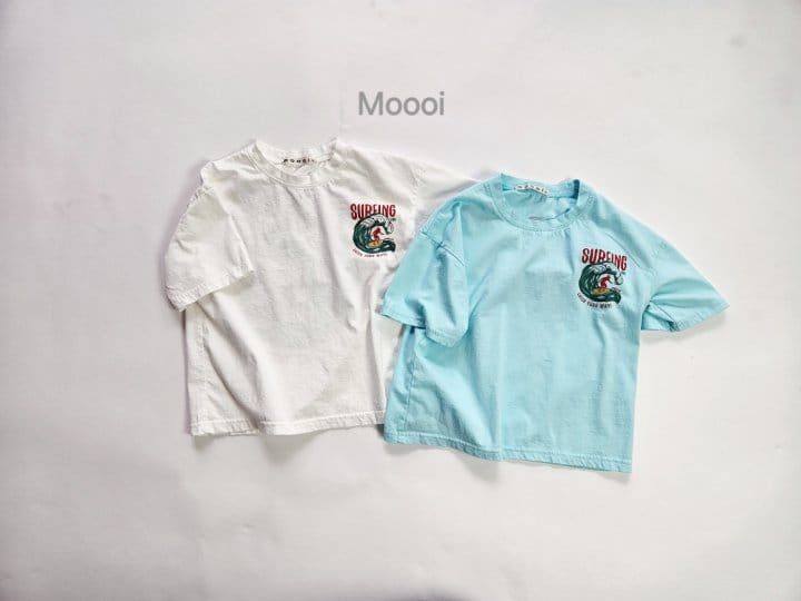 Mooi Store - Korean Children Fashion - #kidzfashiontrend - Surfing Short Sleeve Tee - 2
