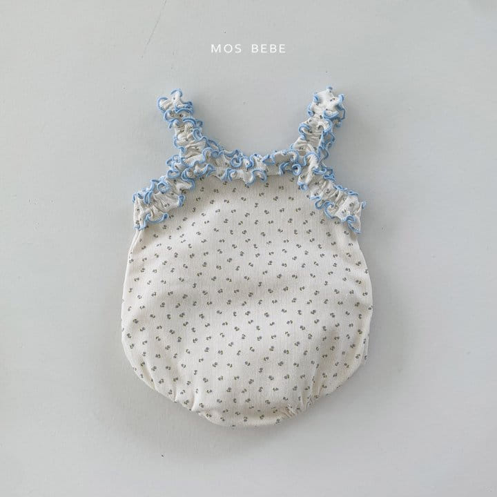 Mos Bebe - Korean Baby Fashion - #babyboutique - Lavender Frill Body Suit  - 5