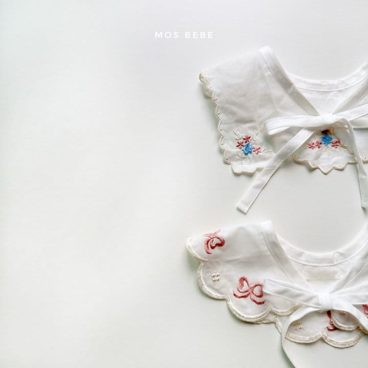 Mos Bebe - Korean Baby Fashion - #babyboutique - Embroidery Cape - 2