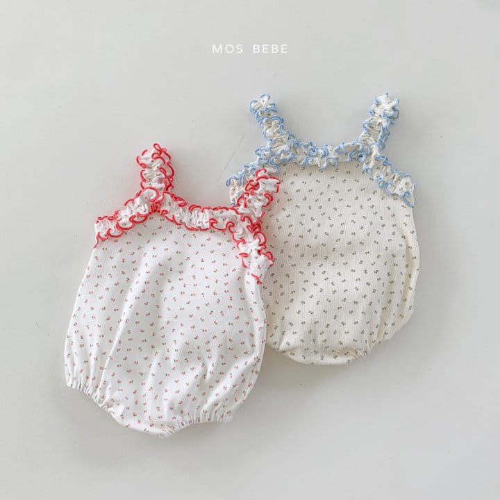 Mos Bebe - Korean Baby Fashion - #babyboutiqueclothing - Lavender Frill Body Suit  - 6