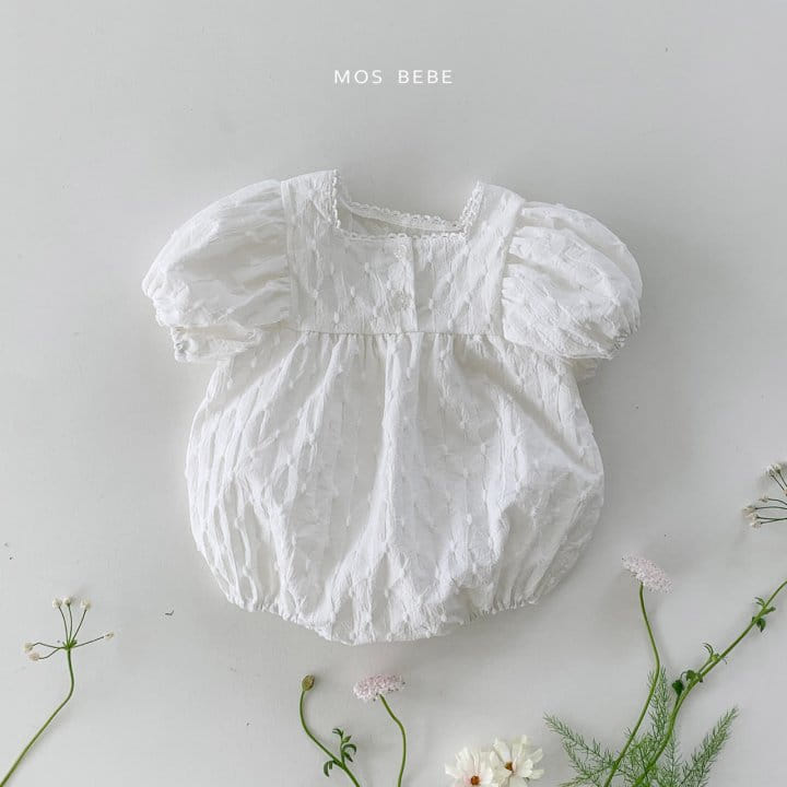 Mos Bebe - Korean Baby Fashion - #babyboutique - Lea Square Body Suit - 4