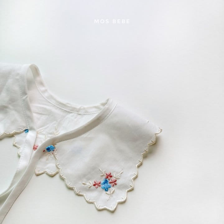 Mos Bebe - Korean Baby Fashion - #babyboutique - Embroidery Cape - 4
