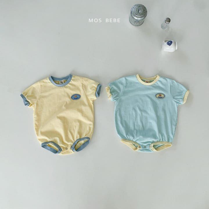 Mos Bebe - Korean Baby Fashion - #babyfashion - Thanks Bear Body Suit